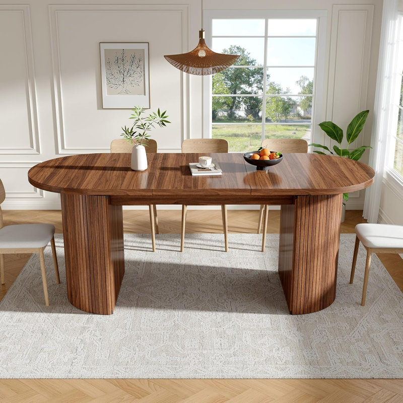 160 cm Dining Table, Walnut