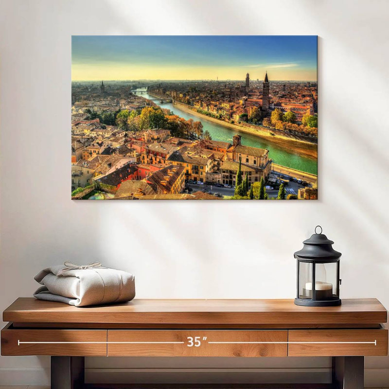 Paysage urbain Sirpi Verona, H 16 po x l 24 po