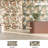 Parete Fiori 24" x 47" Porcelain Natural / Floral Wall & Floor Tile-98678296