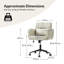 Norven Modern Tilting Office Chair With Adjustable Backrest-1330136440
