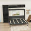 Lit escamotable en bois avec canapé et tablettes, USB et lumière-2025009123-2025009134