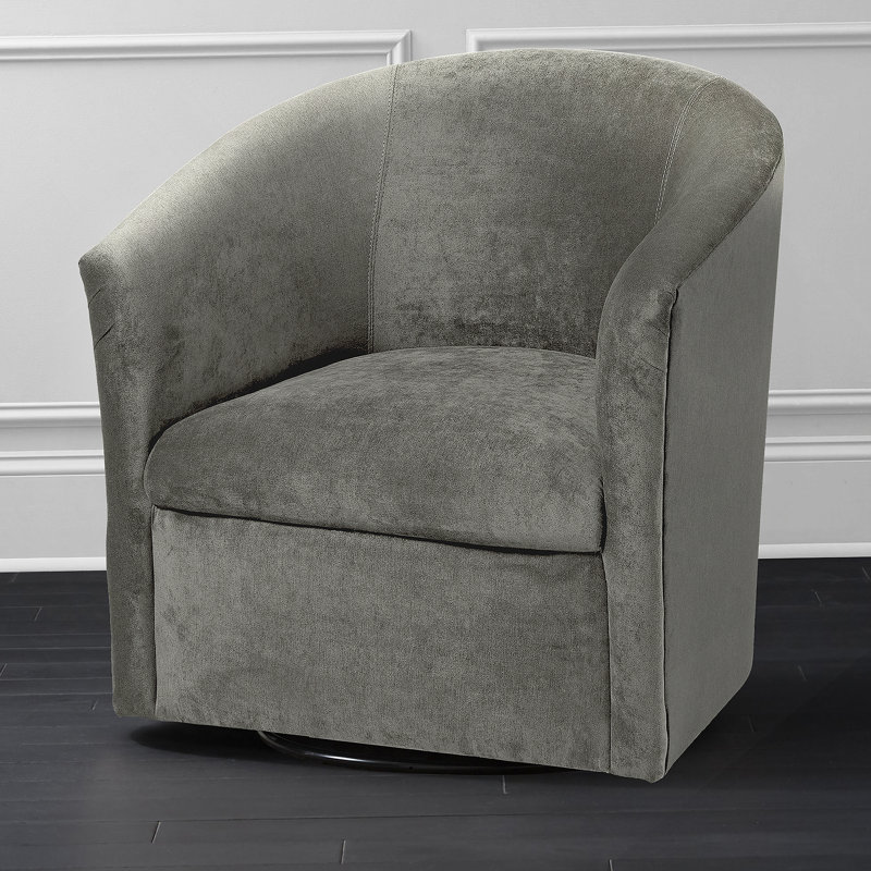 Comfortable Sling Chair With Stylish Metal Frame For Home Decoration, Grey