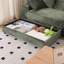 Canapé modulaire en velours côtelé 108,6 po avec repose-pieds-1194234443