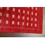 Gabbeh Kashkoli One-of-a-Kind 2'7" X 8'3" New Age Runner Wool Area Rug in Red