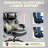 800LBS Big And Tall Office Chair For Heavy People, Extra Wide Seat And Adjustable Lumbar, Heavy Duty Executive Chair With High Back, Large Computer Desk Chair Comfortable For Office-2090853491