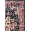 Tapis bleu marine / rouge Sechovicz-815139780
