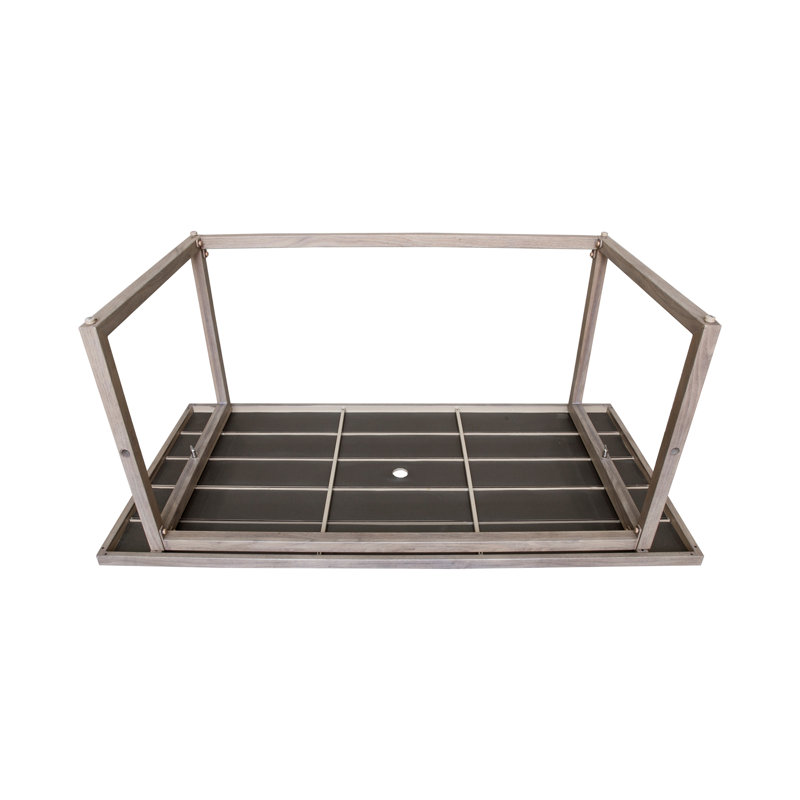 Élégant ensemble modulaire d'extérieur canapé repose-pieds table convertible en oléfine de qualité supérieure en résine tressée