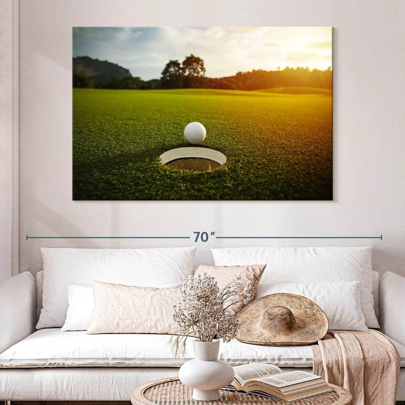 Sireci Sunset Golf Ball, 34" H x 51" W
