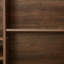 Armoire à vin en faux rotin avec porte et porte-verres à vin-849928524