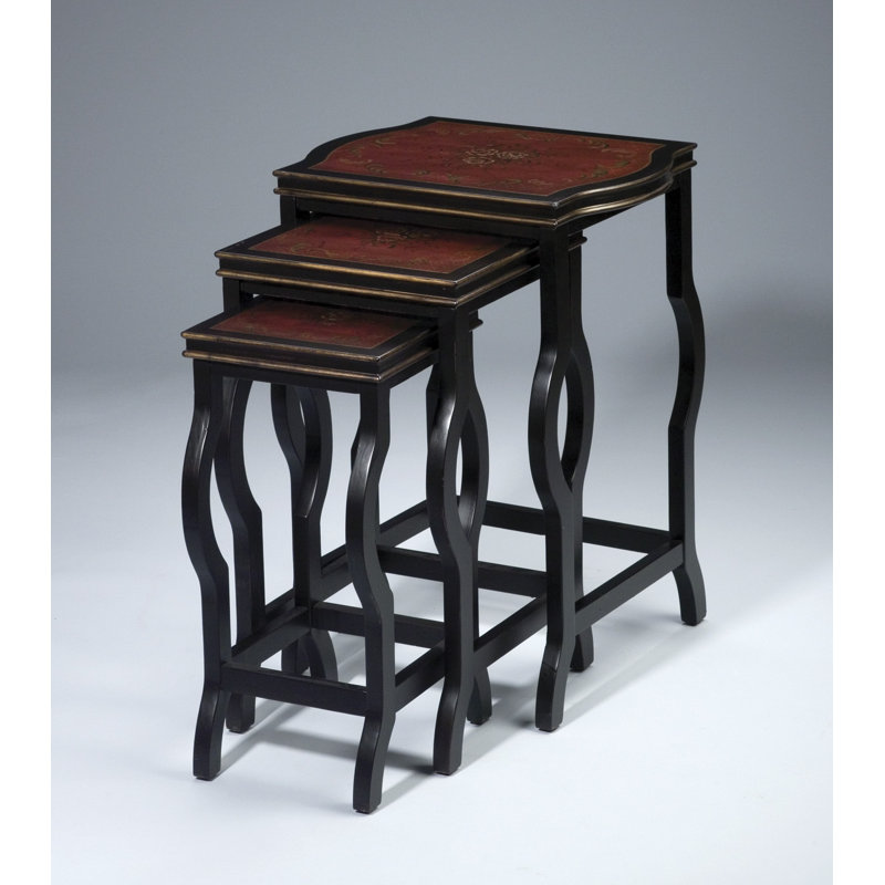 Solid Wood Top End Table