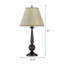Lampes de table avec abat-jour conique