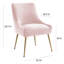 Chaise d'appoint rembourrée avec revêtement en velours Rizo-708470633-680038346