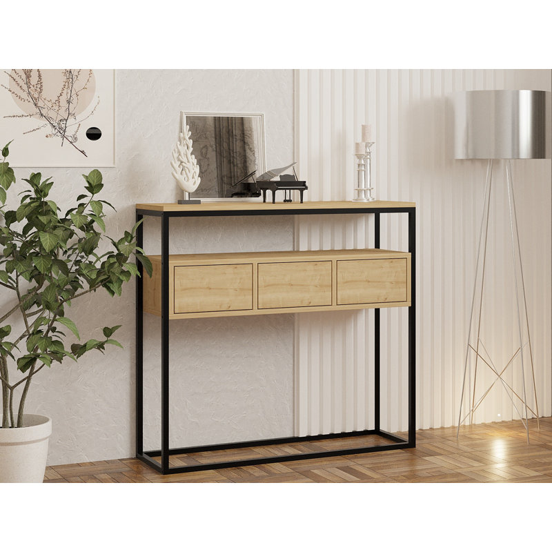 Hastings 90cm Console Table, Blue