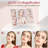 Trifold Vanity Mirror With Lights,Tabletop Mount Makeup Mirror With Lights And 1X/2X/3X Magnification 21LED Mirror Touch Screen Two Power Supply Modes Make Up Mirror