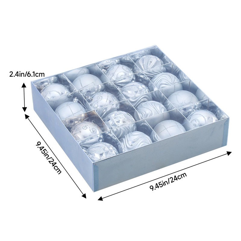24cm Plastic / Acrylic Bauble