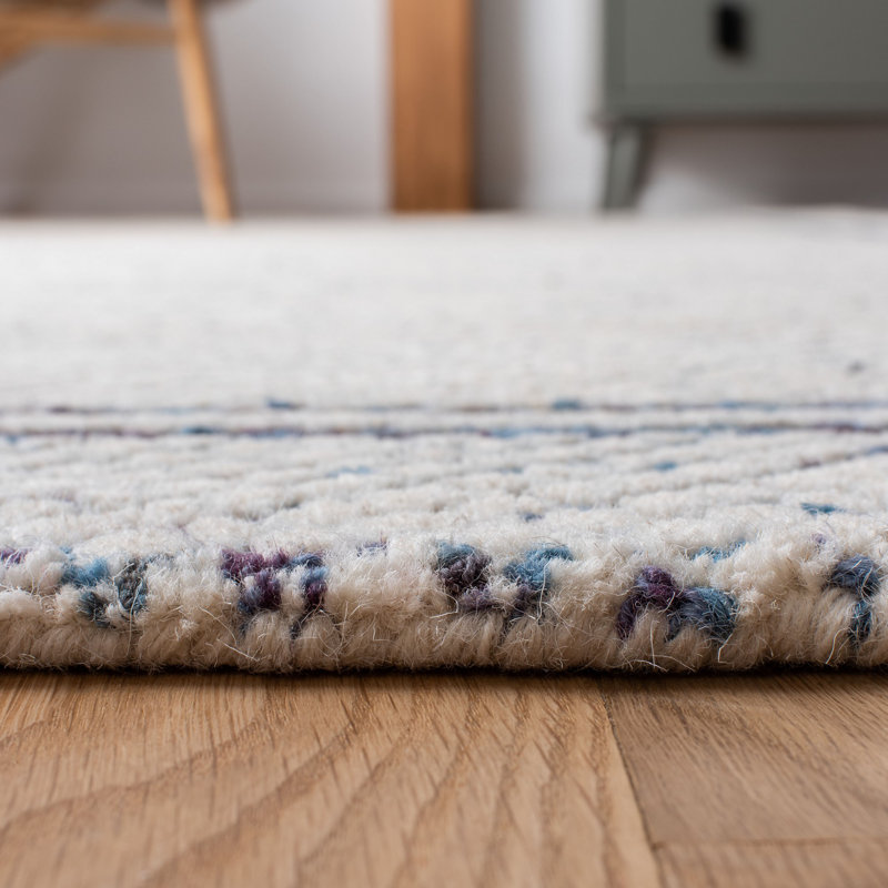 Coomer Hand Tufted Wool Rug, Rectangle 2'3" x 4'
