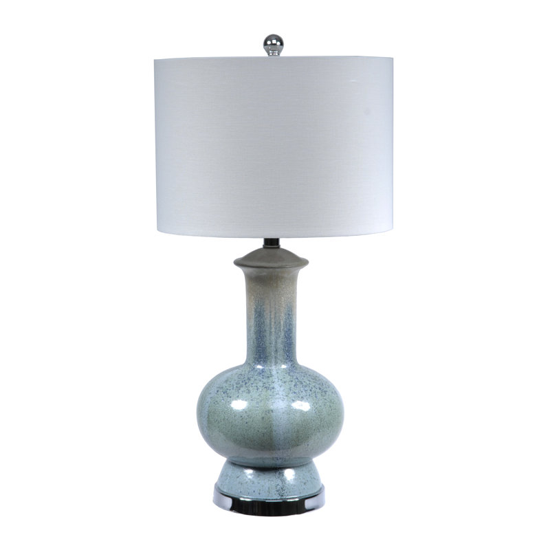 Lampe de table turquoise 28 po Craig