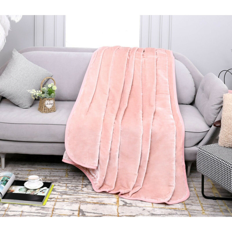 Cody Throw, W200cm x L240cm, Pink