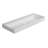 18.9x47''  Wall Mounted Counter Bathroom Sink, Solid Surface Basin With Two Holes Rectangular