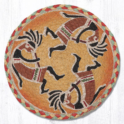  Protecteur de comptoir rond 10 po Rooster Silhouette