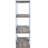 Chrome Finish Bookshelf