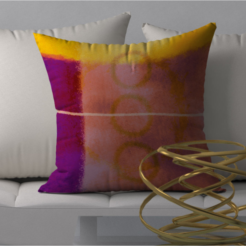  Housse et insert de coussin Fun Fun, H 20 po x l 20 po