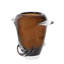 Grand vase en verre Smokey Umber-39750329