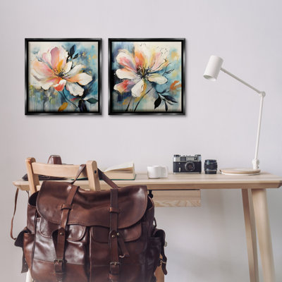 "Modern Dripping Blooms" par Lazar Studio 2 - Pièces sur toile
