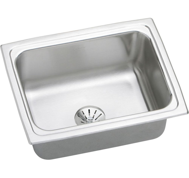 Évier de cuisine encastré de 25 po x 20 po Lustertone