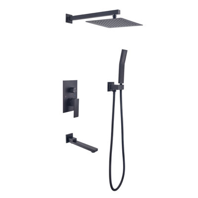 Système de douche complet avec valve brute
