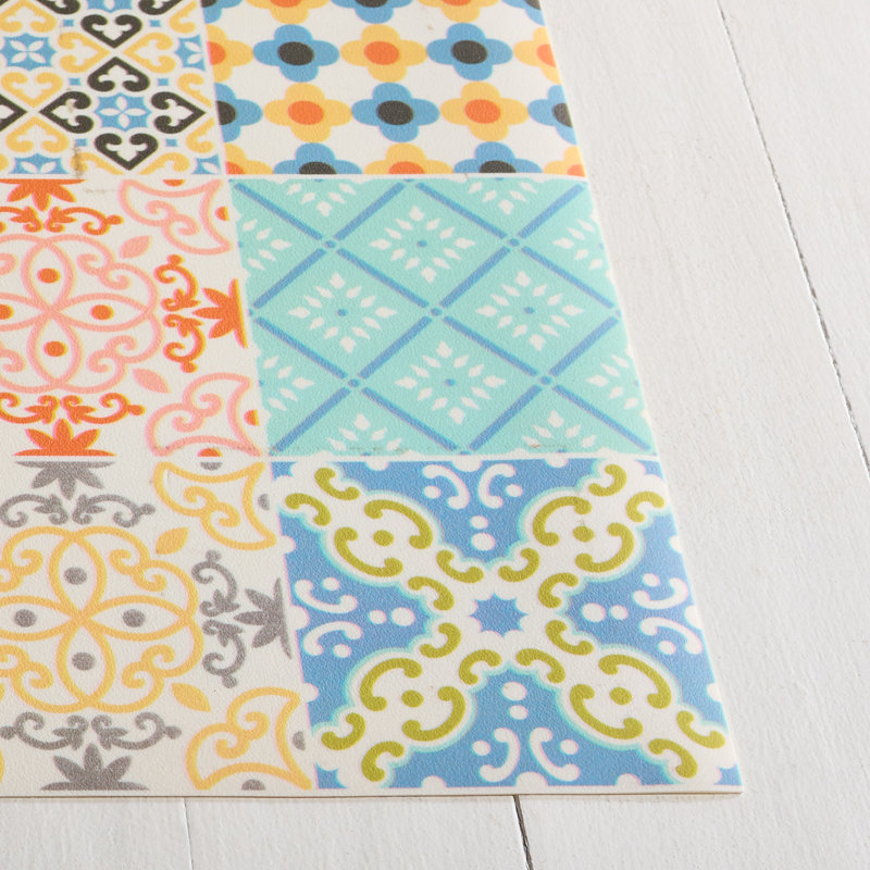Water Resistant Non-Skid Kitchen Mat, Rectangle 4'11" x 6'7"