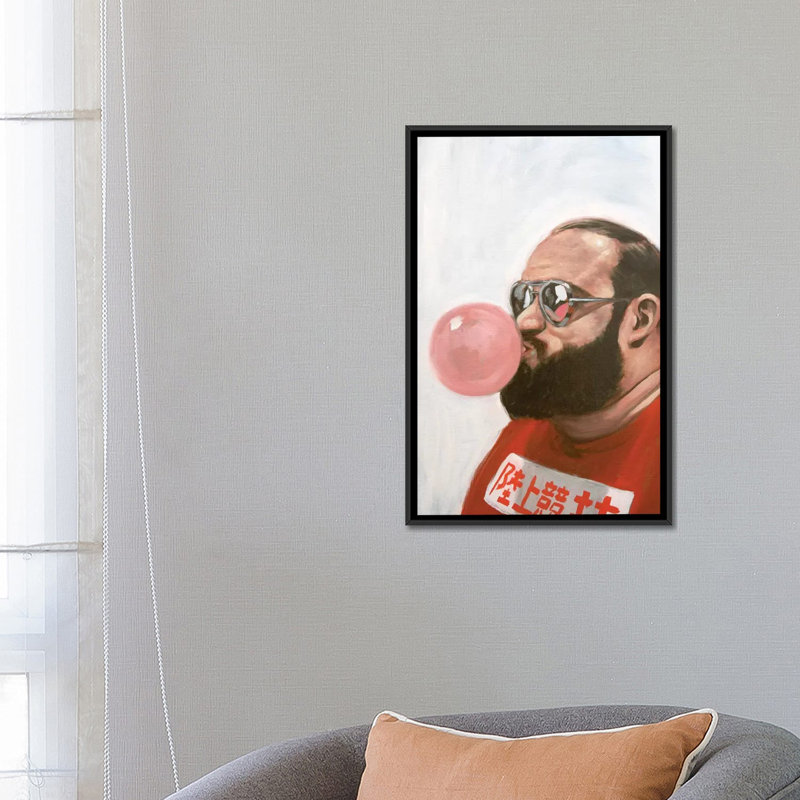 «The Barbers Crew III» par Alexander Grahovsky, impression sur toile tendue, H 26 po x l 18 po x P 1,5 po, Pas de tapis