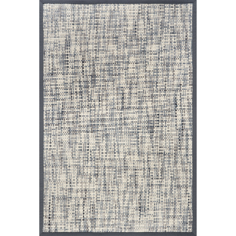 Tapis à bordure moderne Coretta, Rectangle de 5 pi x 8 pi