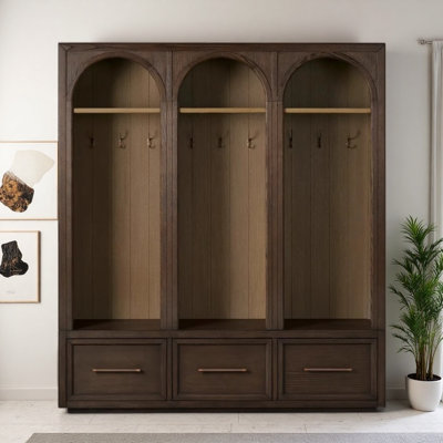 American-style Country Solid Wood Wardrobe