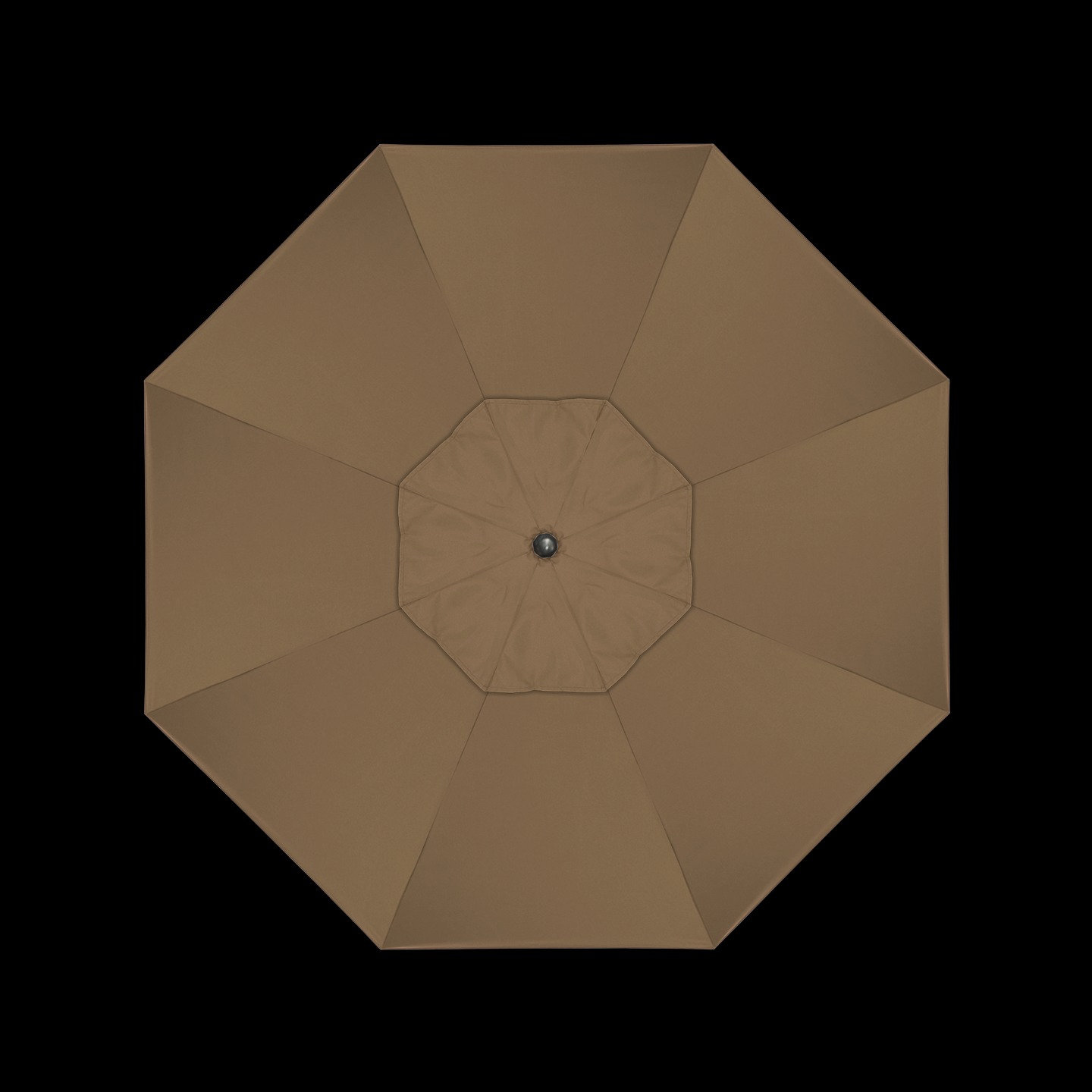 Mira 9' Sunbrella® Market Umbrella, Cocoa Performance