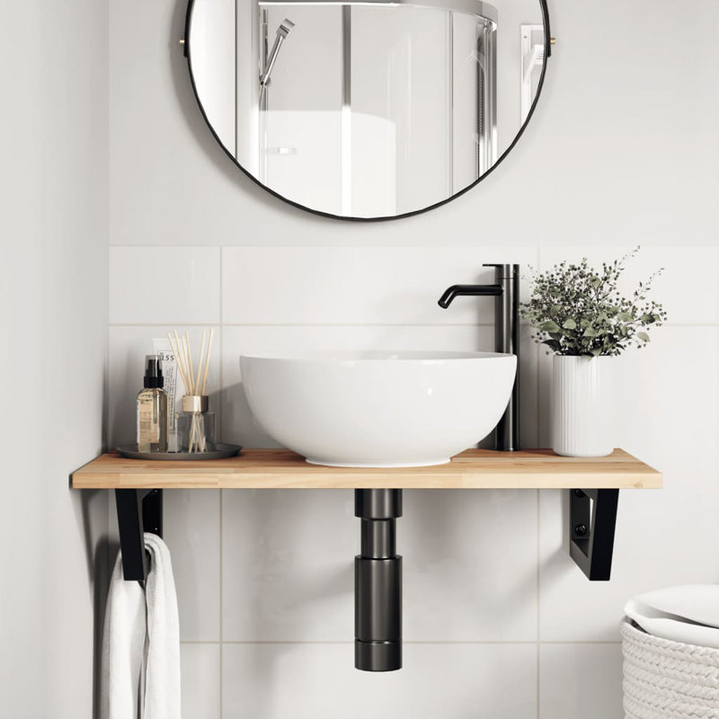 Accent Shelf, 2" H x 60" W x 40" D, Black