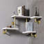 Bibliothèque flottante H 26,41 "x l 51,31"
