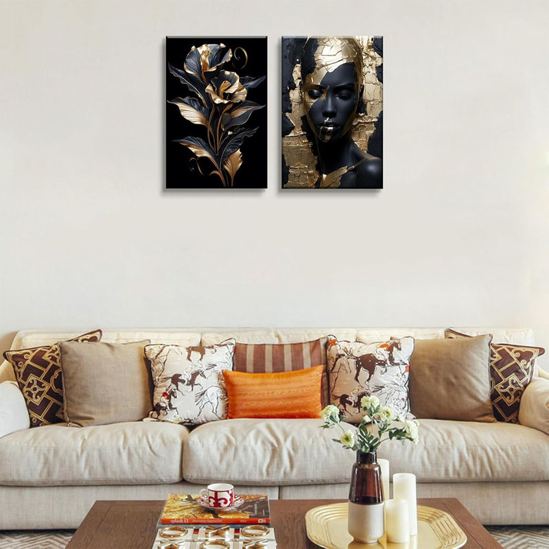 2 Piece Wrapped Canvas Print
