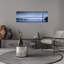 Blue Bridge Serenity by Menghuailin - Wrapped Canvas Panoramic Print-633634192