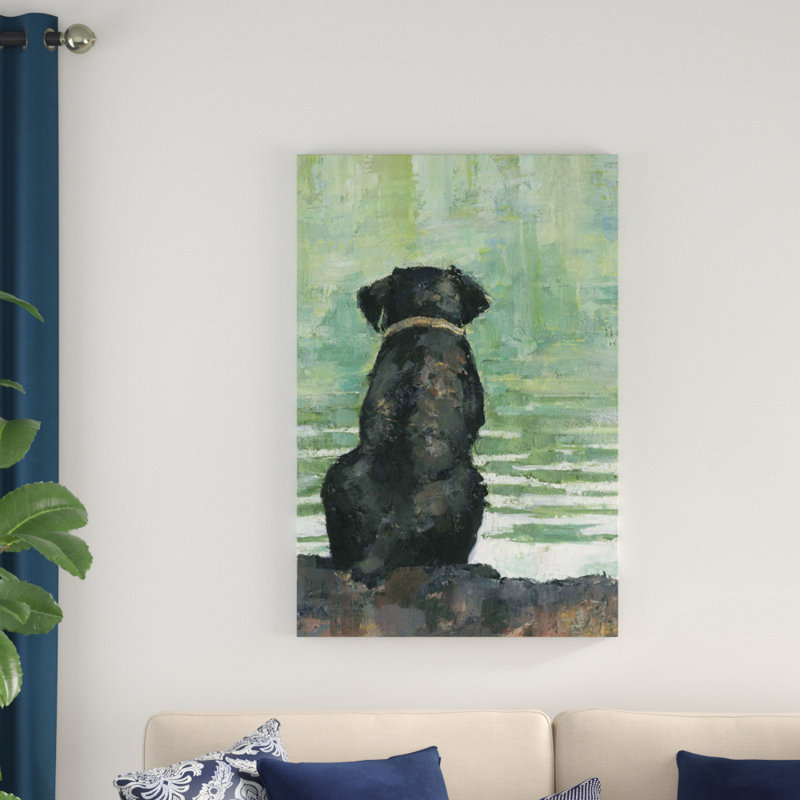 Let Me Swim - reproduction sur toile, H 45 po x l 30 po x P 1,5 po