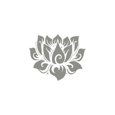 Décalcomanie murale yoga lotus