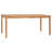Vitelli 8 - Person Wood Patio Dining Set with Rectangular Table