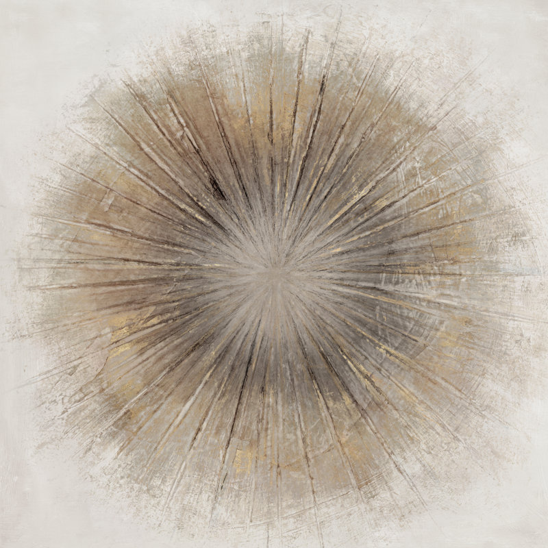 «Hues of Indgio I» par Hazel J - reproduction sur toile tendue, H 12 po x l 12 po x P 1,25 po