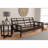 Monterey Futon Frame with Mattress - Futon Frame with Mattress, Straight Arm, Versatile and Convertible Design Futon Frame for All Spaces - Full Frame-1365307815