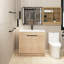 Meuble-lavabo simple 36 po avec plateau en céramique Navay-1897072217