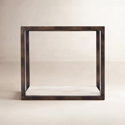 Kinsley Glass End Table