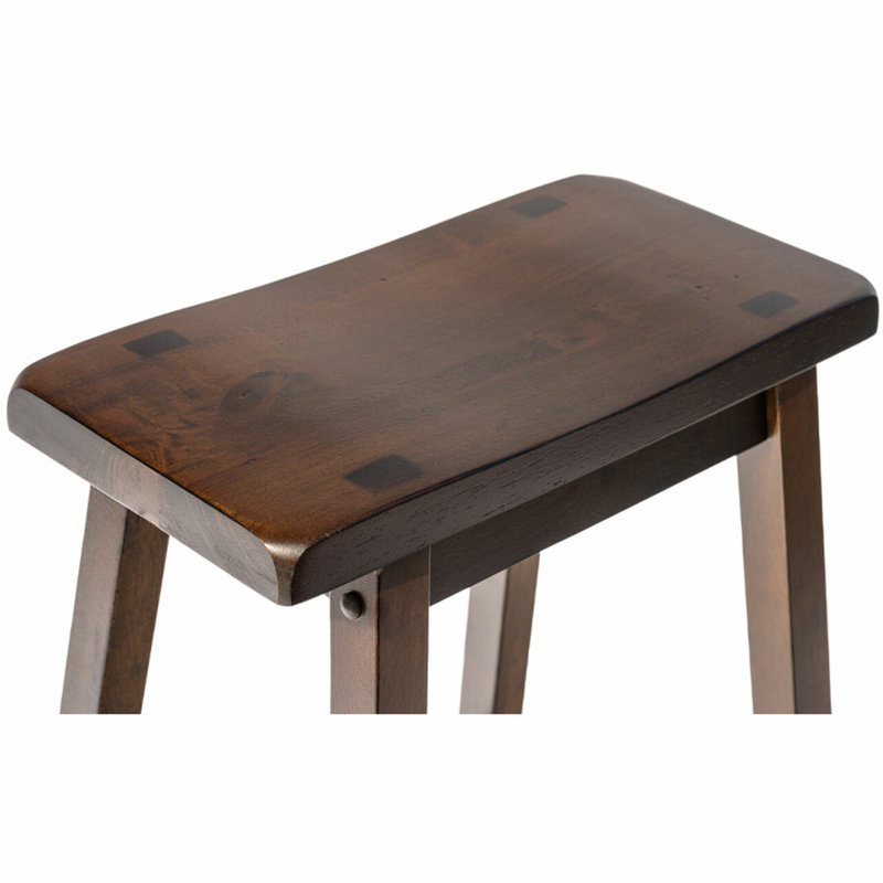 Tabouret de bar, Espresso, Petit tabouret (siège d'une hauteur de 18 po)