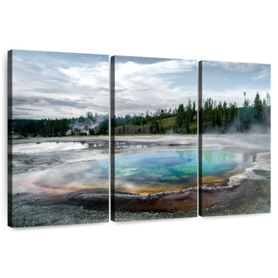 Alvord Thermal Basin In Yellowstone