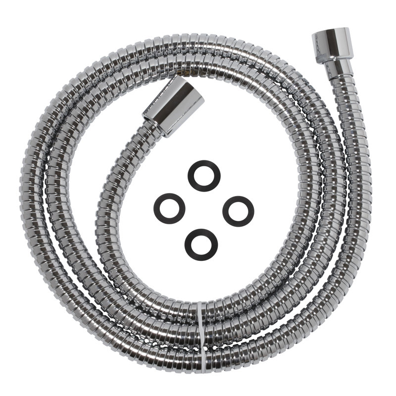 Polished Chrome 59" Hand Shower Hose with Seals