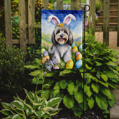 Easter Egg Hunt Double Sided 15.5'' H x 11.25'' W Polyester Easter Garden Flag